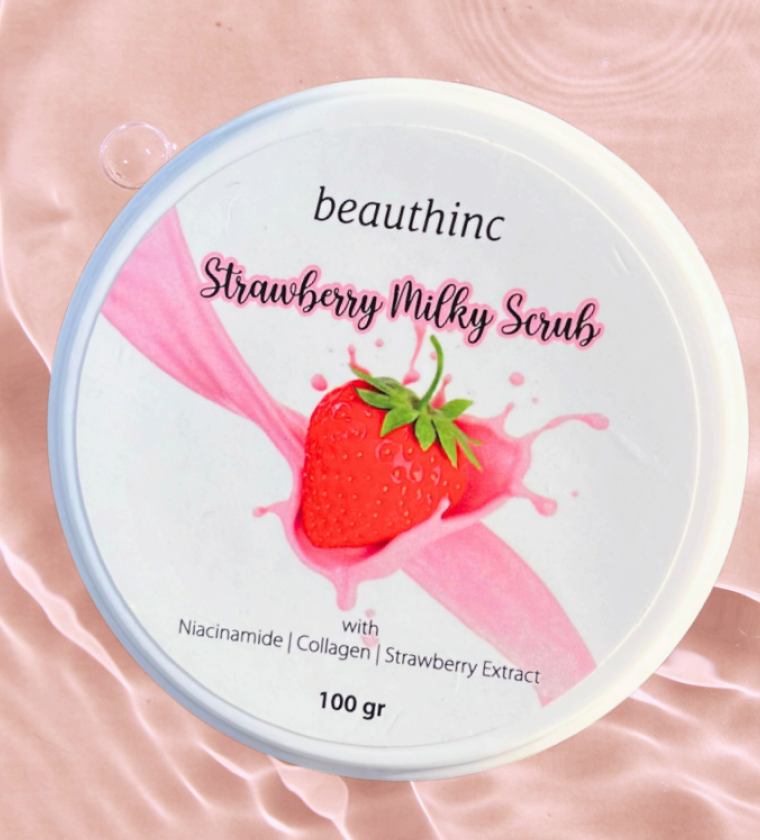 20% OFF Strawberry Milky Scrub