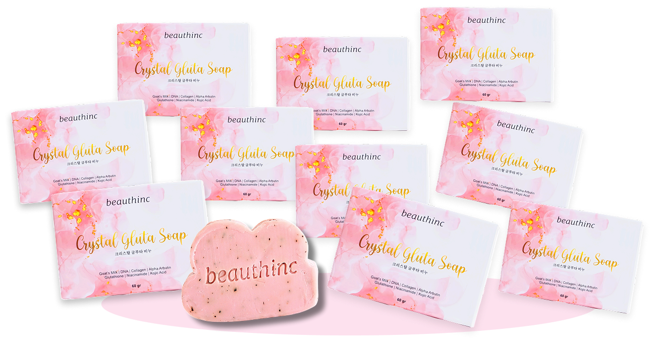 10 Pcs Crystal Gluta Soap