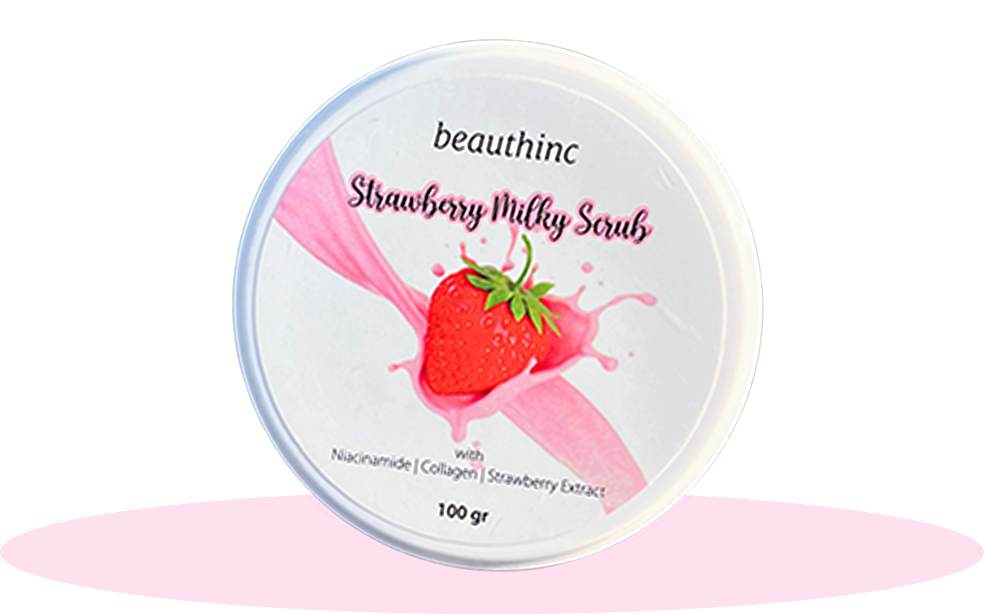 Strawberry Milky Scrub